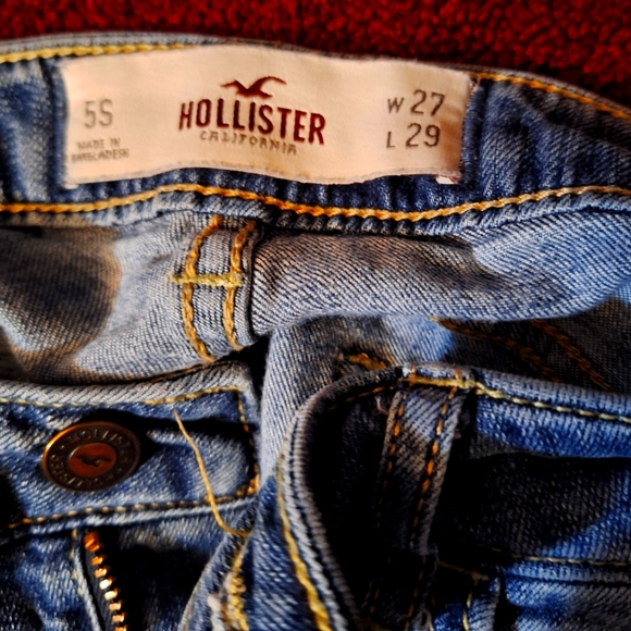 4 pairs of Hollister jeans bundle - Picture 4 of 5